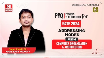 Previous Year Question for GATE | Addressing Modes | Computer Organization | By Sagar Pingili Sir