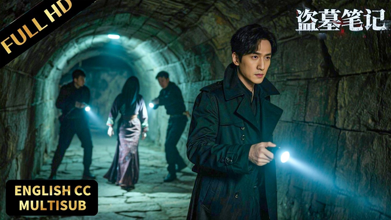 高能盗墓电影！朱一龙从地宫救出诡异无脸女，她晚上竟悄悄动了起来！