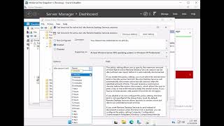 Windows Server 25 - Part Six - Created Group Policy Object with Group Policy Configurations
