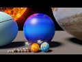 Solar system size in perspective  3d universe size comparison