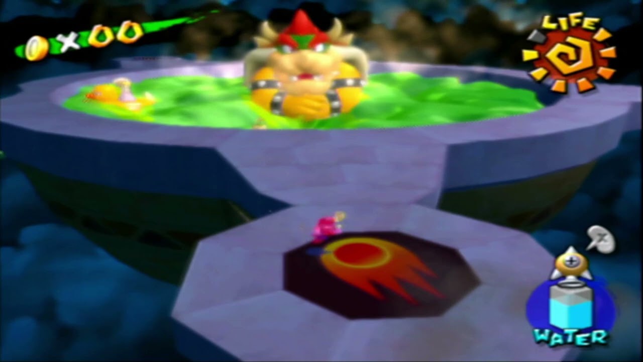 Super Mario Sunshine 100% Walkthrough Part 17 Finale Corona Mountain Blue Coins and Boss Fight