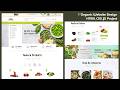 Modern Organic Food Store Website Design 🌿 | HTML CSS Responsive UI + Code Preview