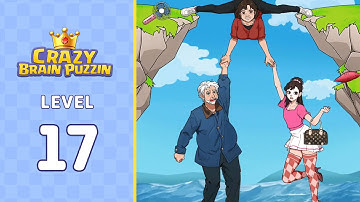 Crazy Brain Puzzle Level 17 Brave The Cliff