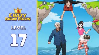 Crazy Brain Puzzle Level 17 Brave The Cliff