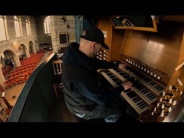 interstellar First Step Hans Zimmer soundtrack - church Organ / piano cover epic class=