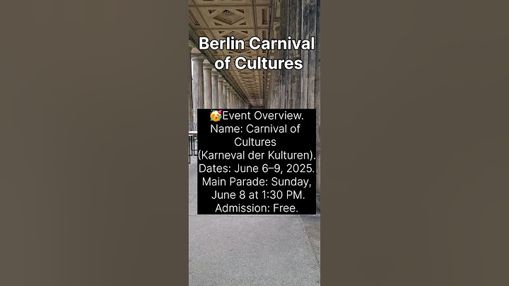 Berlin’s biggest cultural celebration -don’t miss this vibe! 🎊 #shortvideo  #berlin #germany#vibes