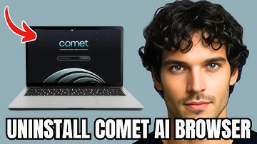 How To Uninstall Comet AI Browser - Step By Step (UPDATED)
