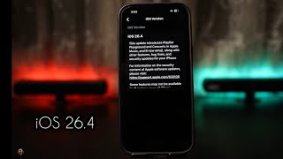 الجديد فى iOS 26.4