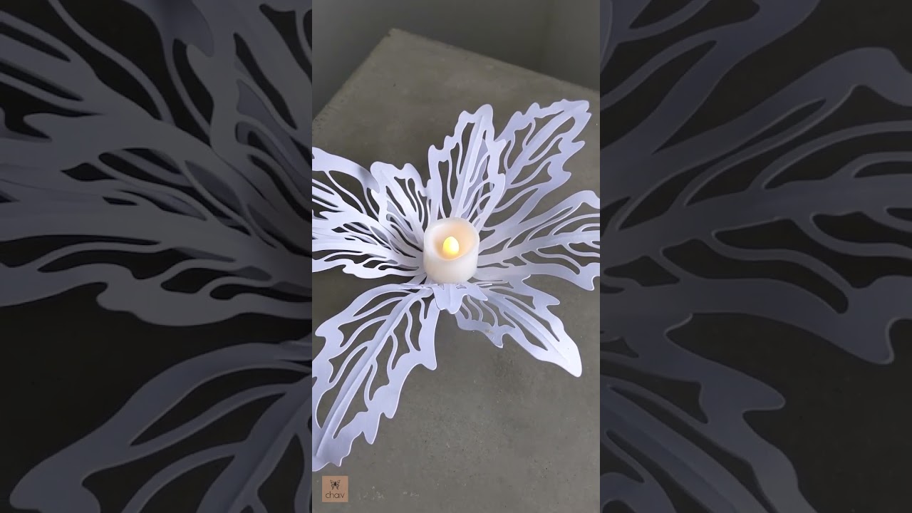 Wild Woodland Flower + Tealight 