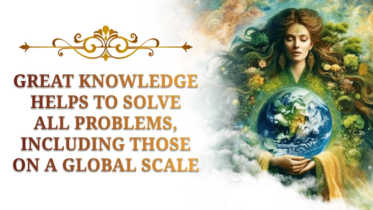 Great knowledge helps to solve all problems, including those on a ...
