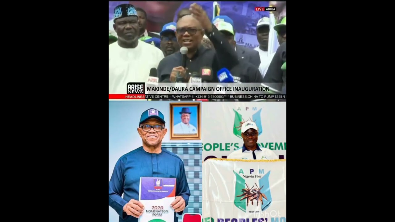 Peter Obi backs Seyi Makinde for 2027,  says Nugerians deserve the power to choose