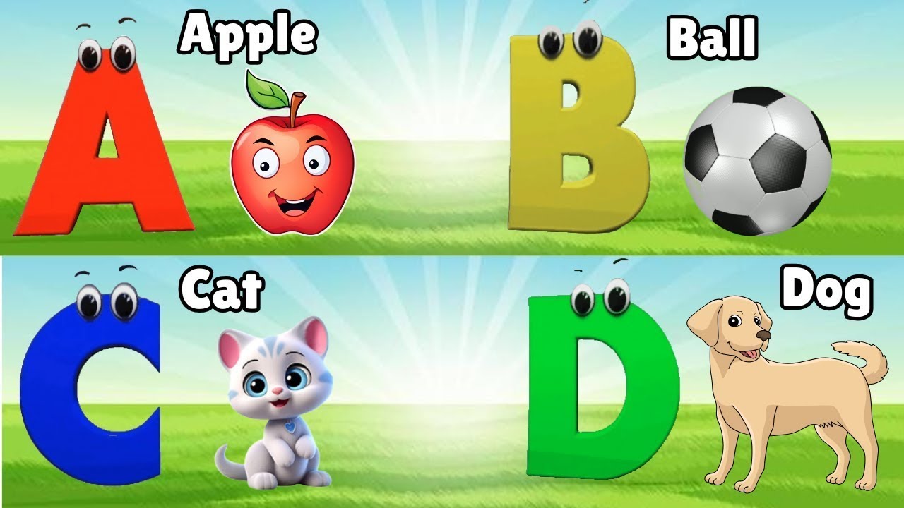 A for Apple Song | Phonics for Kids | Alphabet Letters | Learn ABC for ...