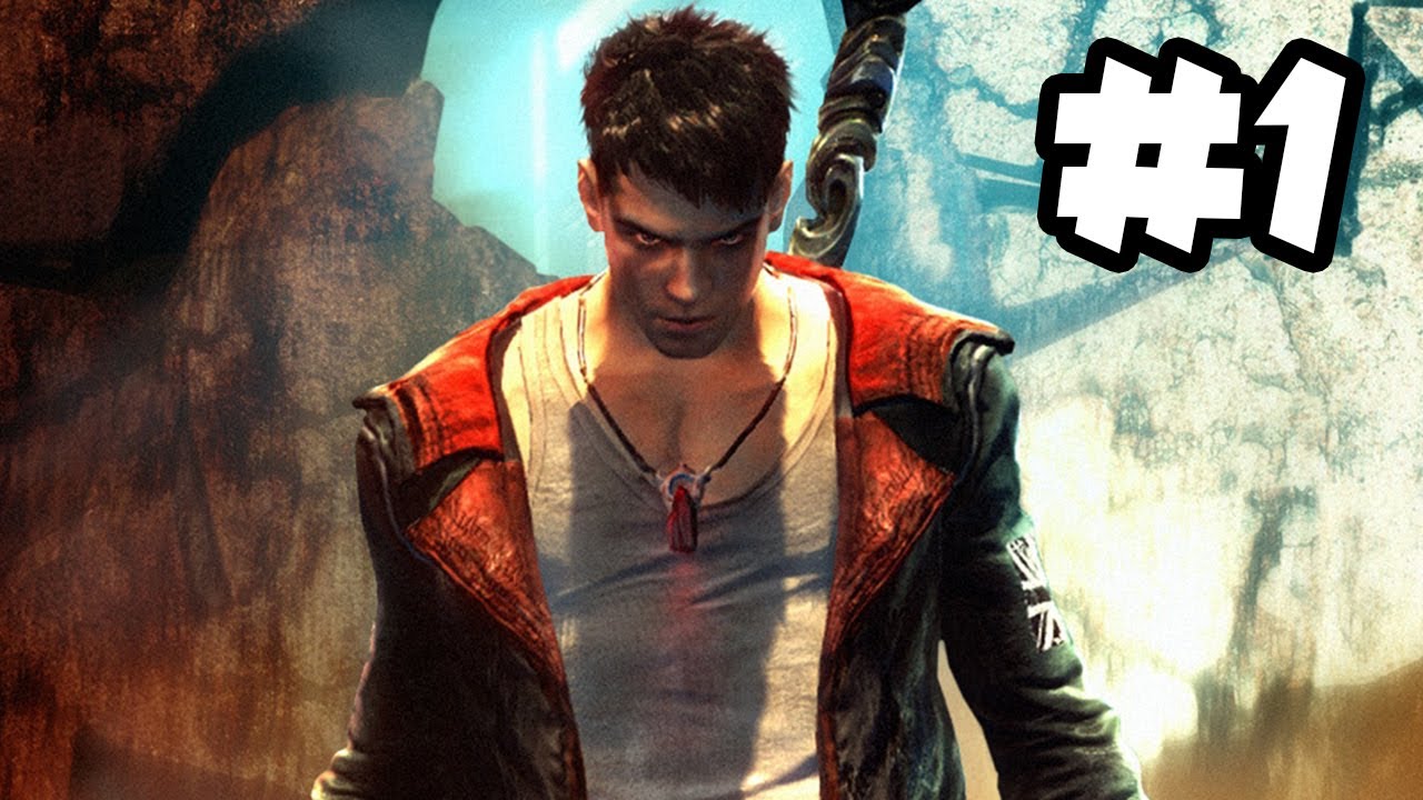 DMC Devil May Cry - Walkthrough Gameplay - Part 1 - NAKED ANGELS, ANGRY  DEMONS (Xbox 360/PS3/PC HD) 