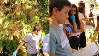 Limpeza Rio Este, Braga - Projeto Rios na Escola de Gualtar