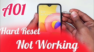 New Method Samsung A01 (SM-A015F) Hard Reset/Factory Reset || Samsung A01 Hard Reset Not Working