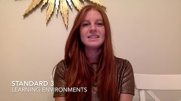 Standard 3 - Learning Environments