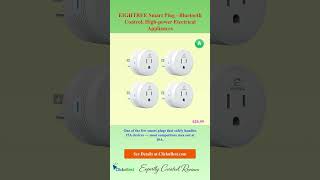 EIGHTREE Smart Plug - Bluetooth Control, High-power Electrical Appliances