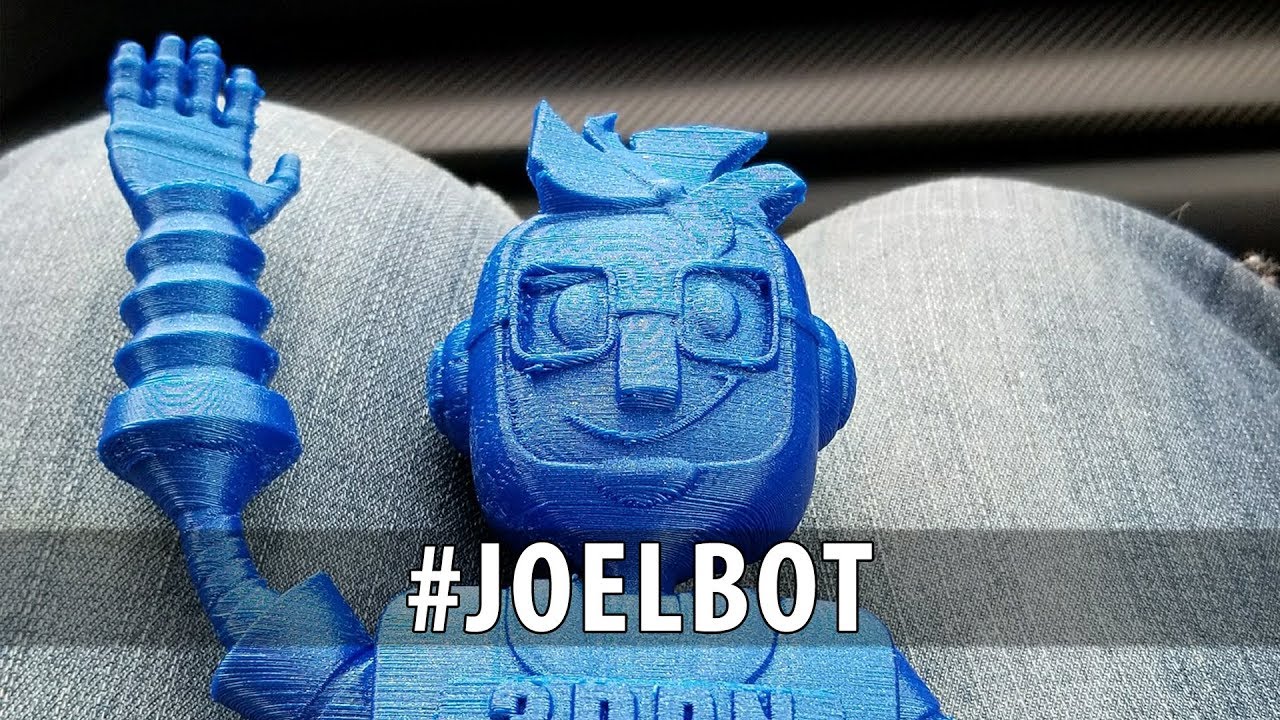 #JoelBot - 3D Printing One of the Coolest Models I've Ever Seen!