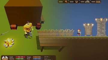 Solar Dranix Studio - Demo Reel 1 - Games: Guileless Heroes and Hurricane Of Monsters