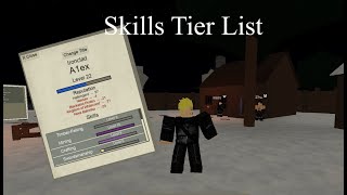 Tradelands Skills Tier List