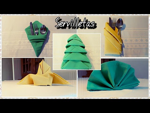 Decoración con servilletas para celebraciones - Mydrap