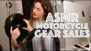 ASMR | Motorcycle Gear Fitting and Sales (ft. typing sounds) screenshot 5