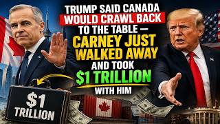 Trump Said Canada Would Crawl Back to the Table — Carney Just Walked Away and Took $1 Trillion With