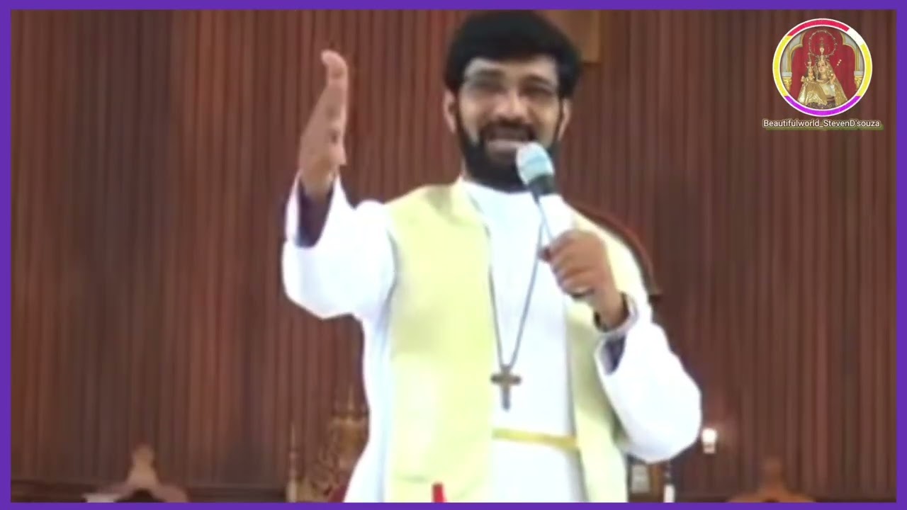 Fr. Roman Pinto (konkani) beautiful sermon about Mother Mary🙏
