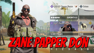 Zane Papper Don Red, CODM New Character Lucky Draw