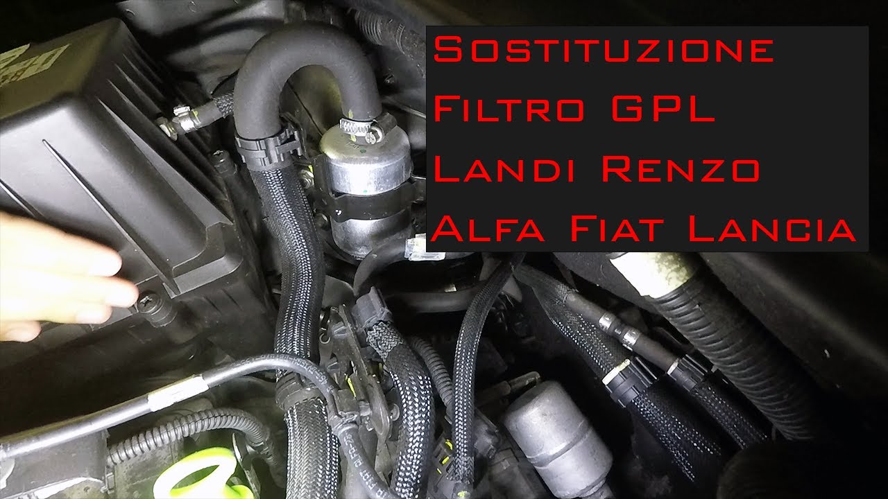Kit 2 Filtri GPL Per Impianto Landi Renzo LI10 - Per Lancia Ypsilon/Delta 1.2 1.4 Bifuel