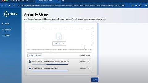 Virtru Secure Share for Google Drive: Encrypt and Share Drive Files