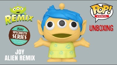 Joy Alien Remix Funko POP Vinyl Disney Specialty Series Exclusive Inside Out Toy Story