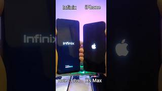 Infinix Note 11 Pro Vs Iphone Xs Max Boot Speed Test speedtest shorts viral