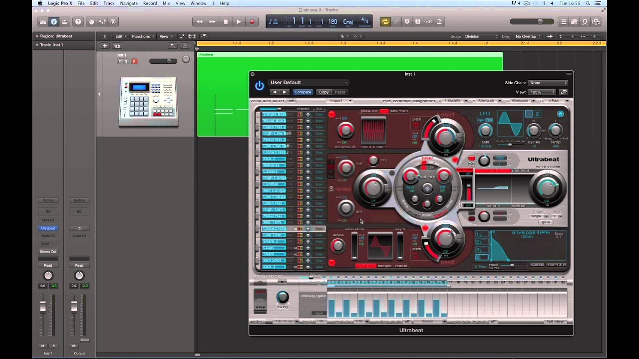 Ultrabeat Tutorial 2 (Sequencer 3/7) YouTube