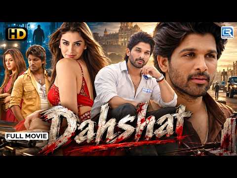 DAHSHAT -"Allu Arjun" New Released South Action Blockbuster Superhit Movie 2026 | Hansika Motwani