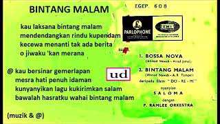 Saloma dgn. P. Ramlee Orkestra - Bintang Malam (Ahmad Nawab/A. R. Tompel) - 1966