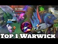 Wild Rift Warwick - Top 1 Warwick Gameplay Rank Grandmaster