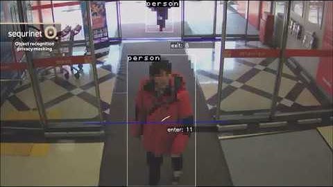 SeQurinet AI demo: Person recognition with auto privacy masking