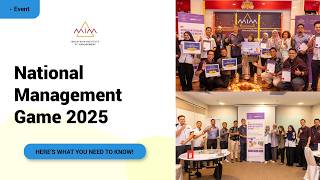 National Management Game (NMG) 2025 | MIM Leadership Challenge Highlights