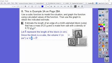 Graphing Cubic Functions - Module 5.3 (Part 2)
