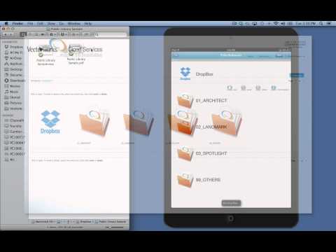 Vectorworks Cloud Services - Dropbox Integration