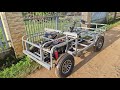 HOW TO MAKE A MINI CAR WITH MOTOBIKE ENGINE  AUTOMATIC TRANSMISSION #2 REVERSE GEARBOX