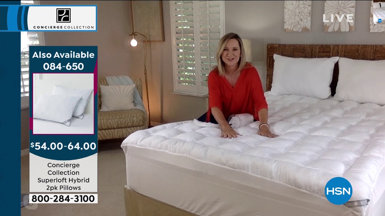 concierge superloft reversible mattress pad