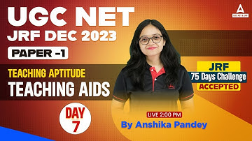 Teaching Aptitude UGC NET Paper 1 | UGC NET Paper 1 Teaching Aids Class 2023