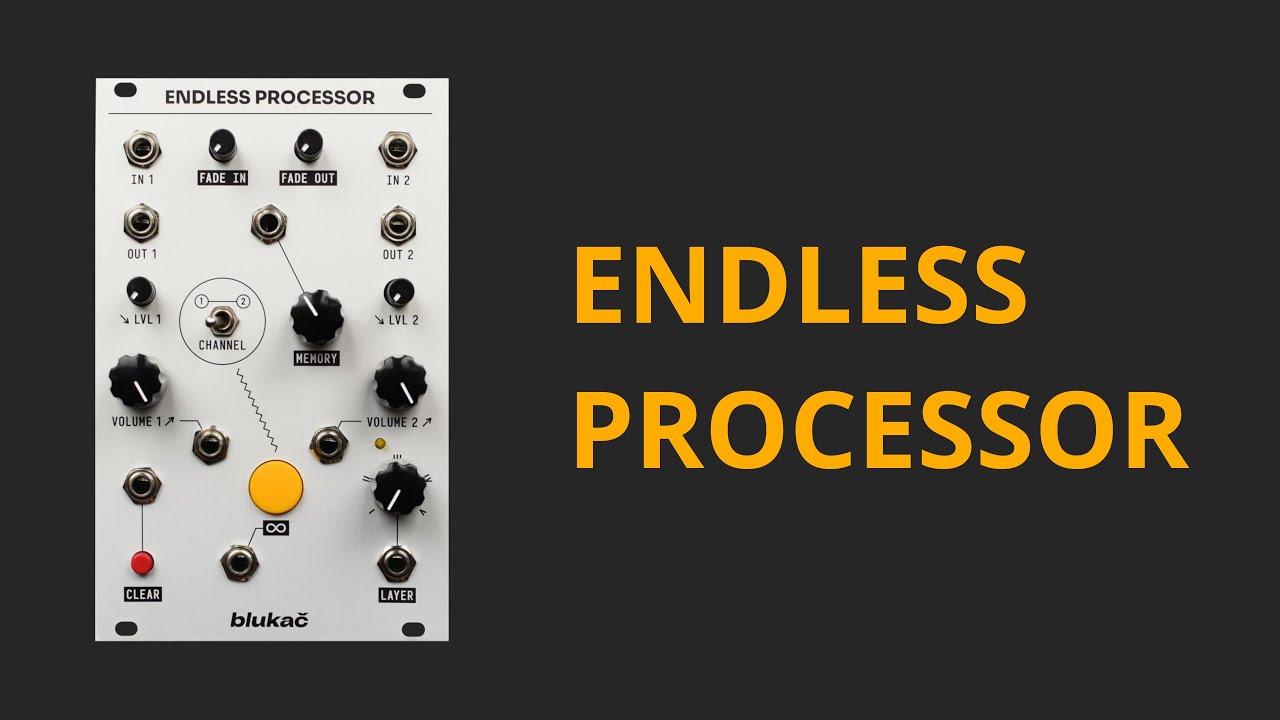 Bluka Endless Processor モジュラー ユーロラック - 器材