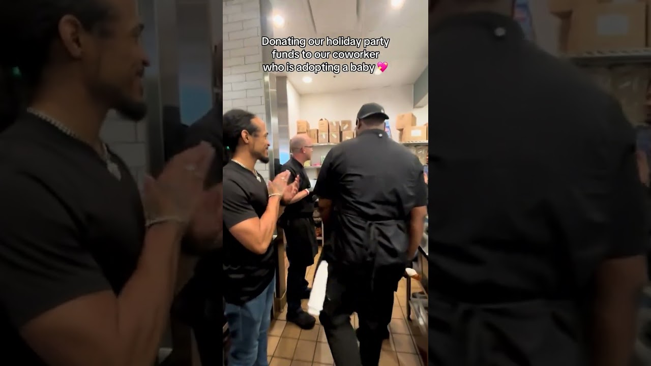 Restaurant Staff Cancels Holiday Party, Gives Funds to Coworker Adopting a Baby