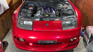 Dropping the RB25 in for the last time! - RB Swap Nissan 300ZX Part 2