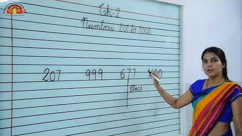 Class- 2 | Numbers 201 to 1000 | Ch- 2 | Maths | Shiv Jyoti Convent School | Affiliated to CBSE