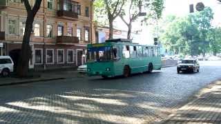 Старый Троллейбус. Old Trolleybus .