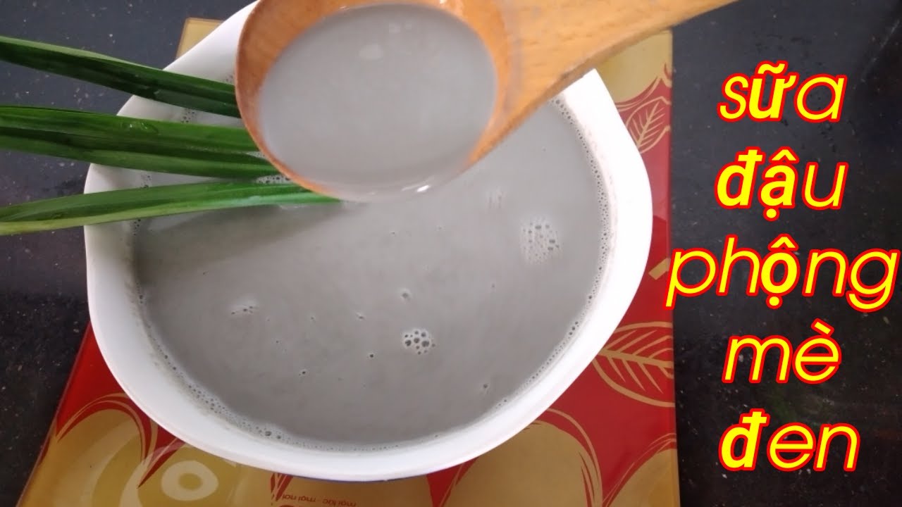 Hướng dẫn Cách nấu nước đậu đen – Cách nấu sữa đậu phộng mè đen thơm ngon/Bếp của mọi nhà